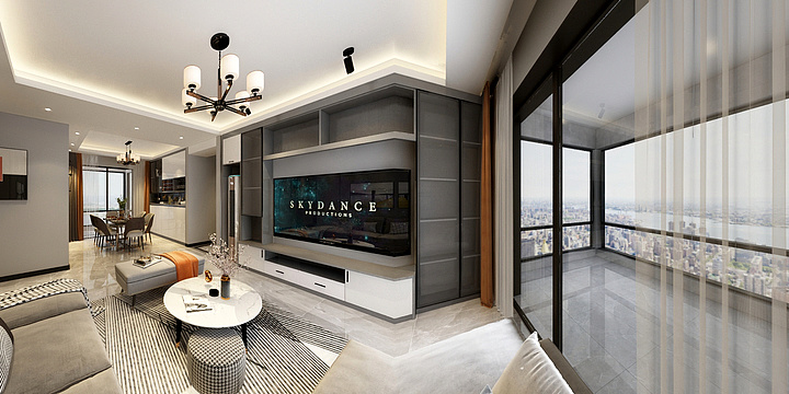 黎悦-黎府-万象华府01房方案一01-副本-装修设计方案