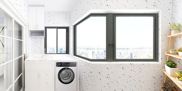 李P-德信海德公园83.00㎡A2’3室2厅1卫1厨-装修设计方案