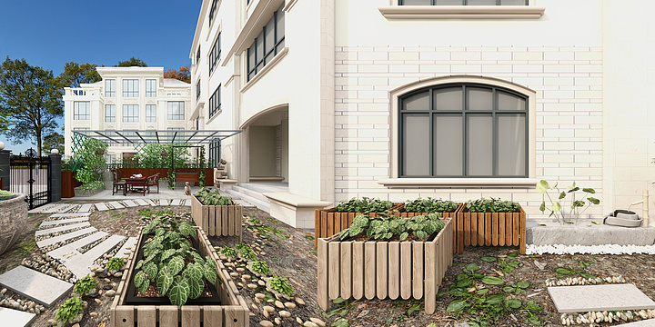 Maggie1213-新天入户花园-装修设计方案