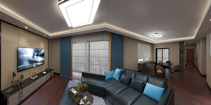 晨半未霜-万科理想城-装修设计方案