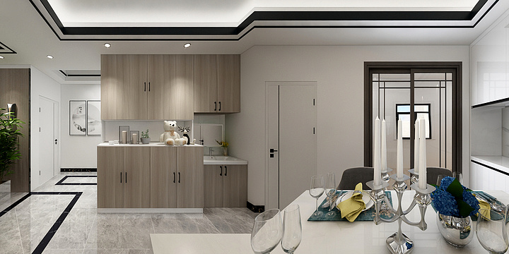 志明装饰设计部-牡丹园二期37栋404，沈总雅居-装修设计方案