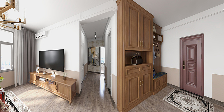 风之逸雨V格格-行宫一里3-1-402(1)-装修设计方案