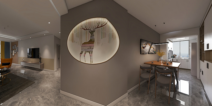 山东亿丰装饰-丽景名都42号304-装修设计方案