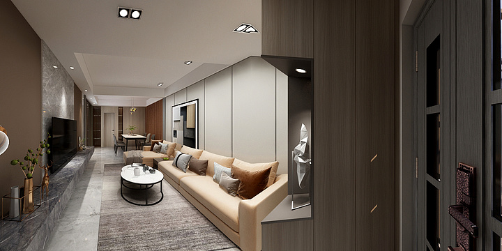 zng2069-20191218-套内125m2双拼两层四室-现代-装修设计方案