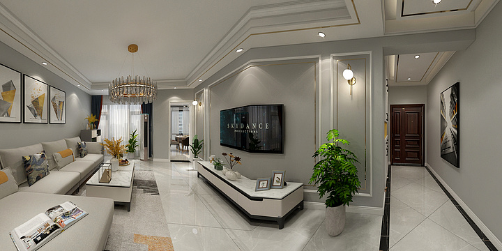 张明-现代轻奢-装修设计方案