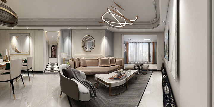 陆晓蕾-新城18#2703-装修设计方案