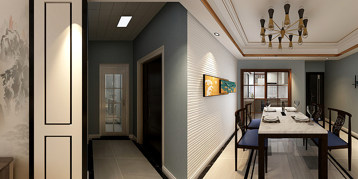 彩城装饰设计工作室-新汇天地-装修设计方案