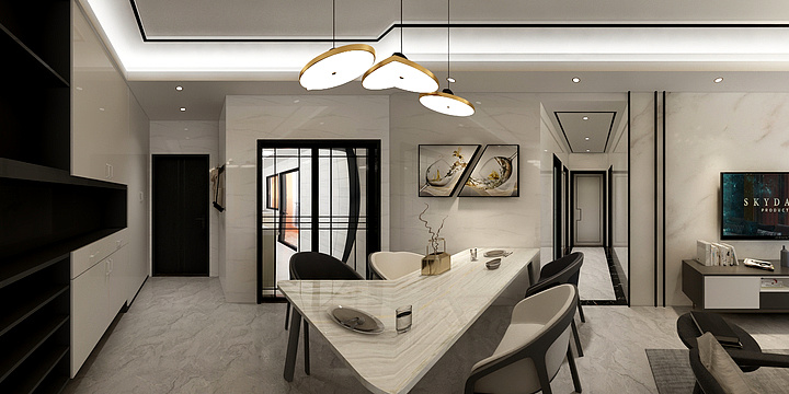 曾工XL-东江新城十期2栋01-装修设计方案