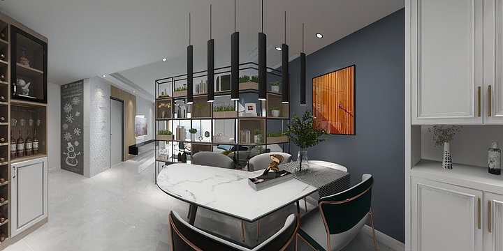 陈鹏-幸福名苑100-装修设计方案