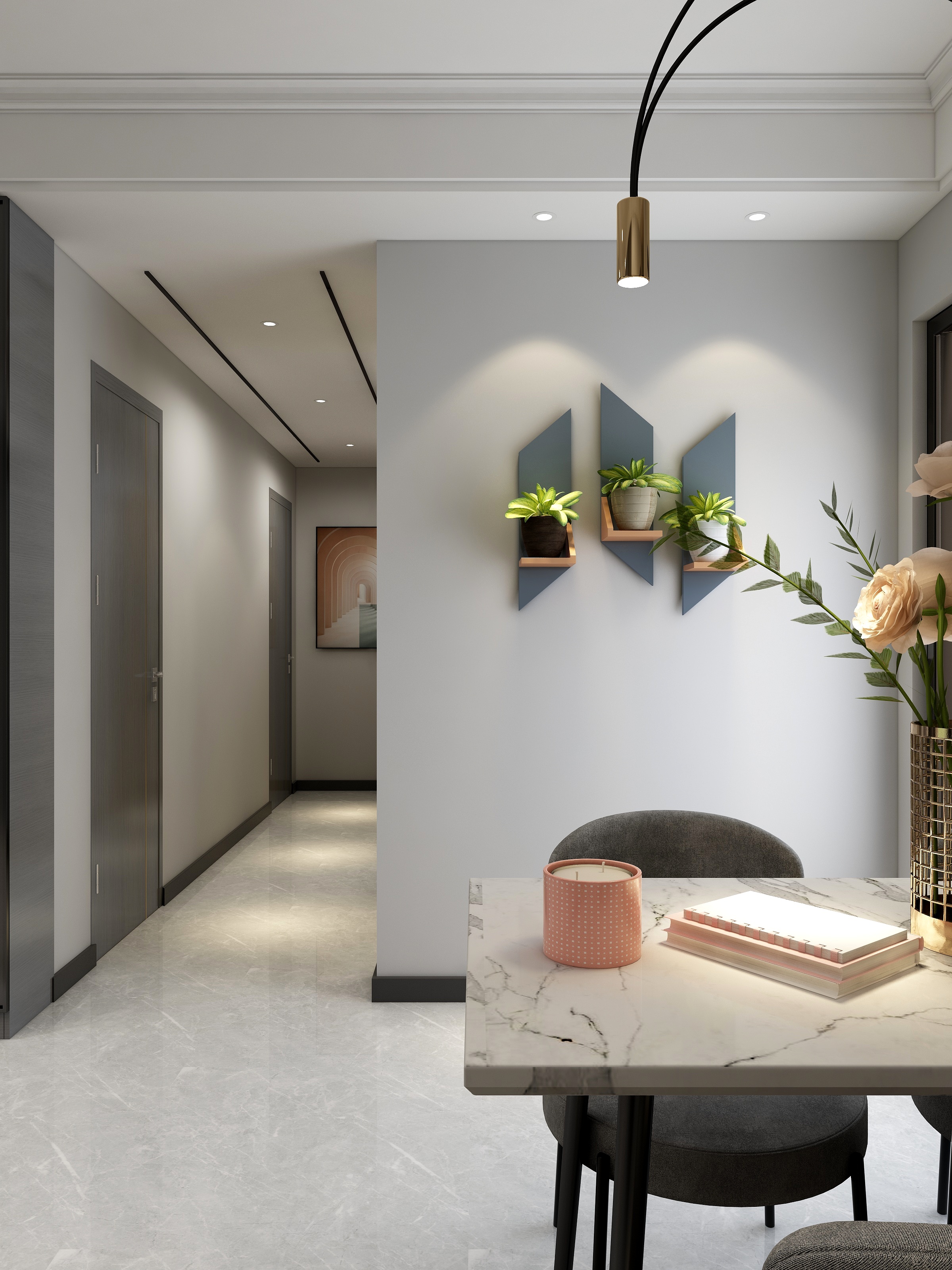 李笑笑呀-中梁国宾府-装修设计方案