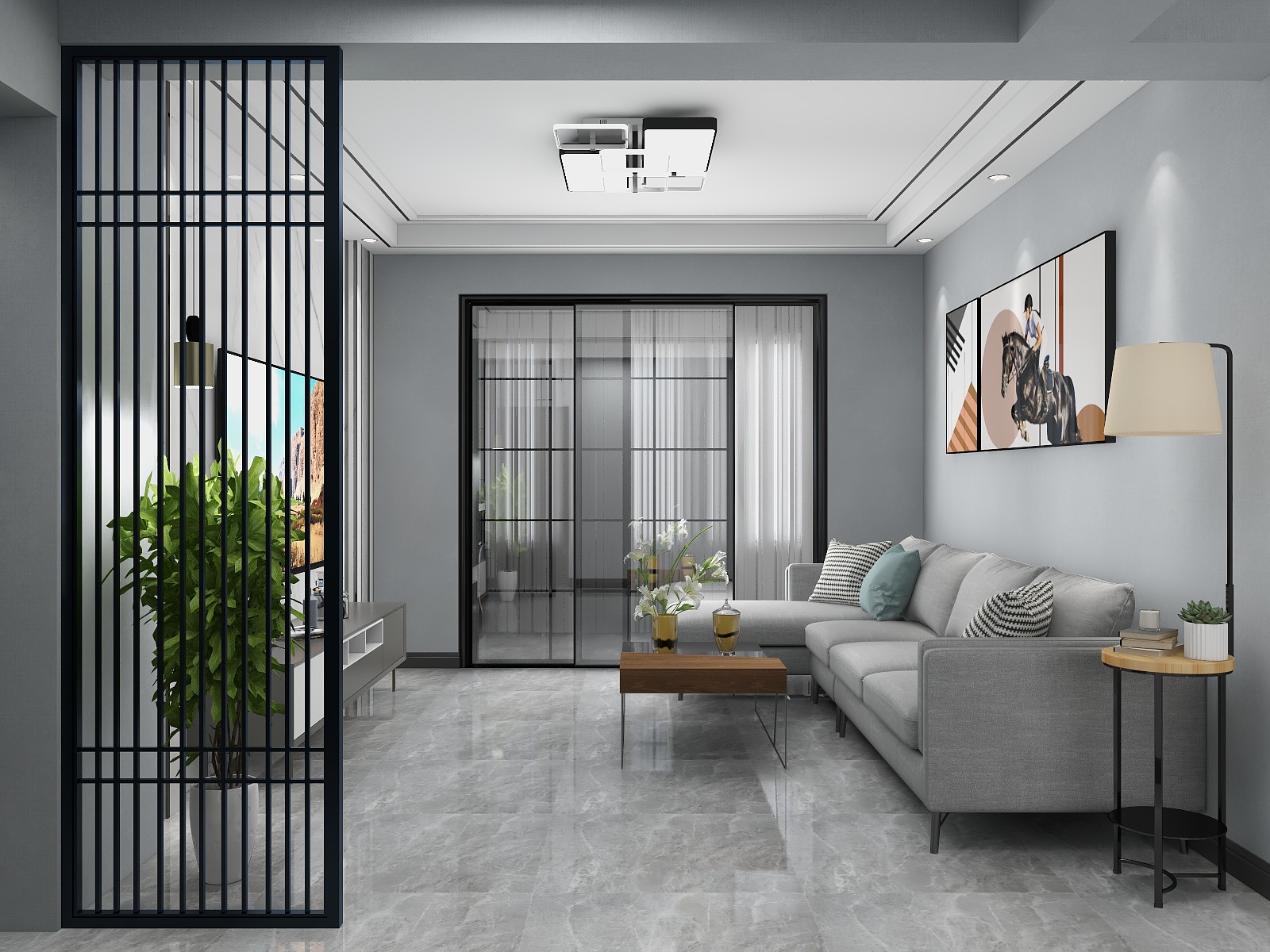 冉哲-大学城6期c12-2-601-装修设计方案