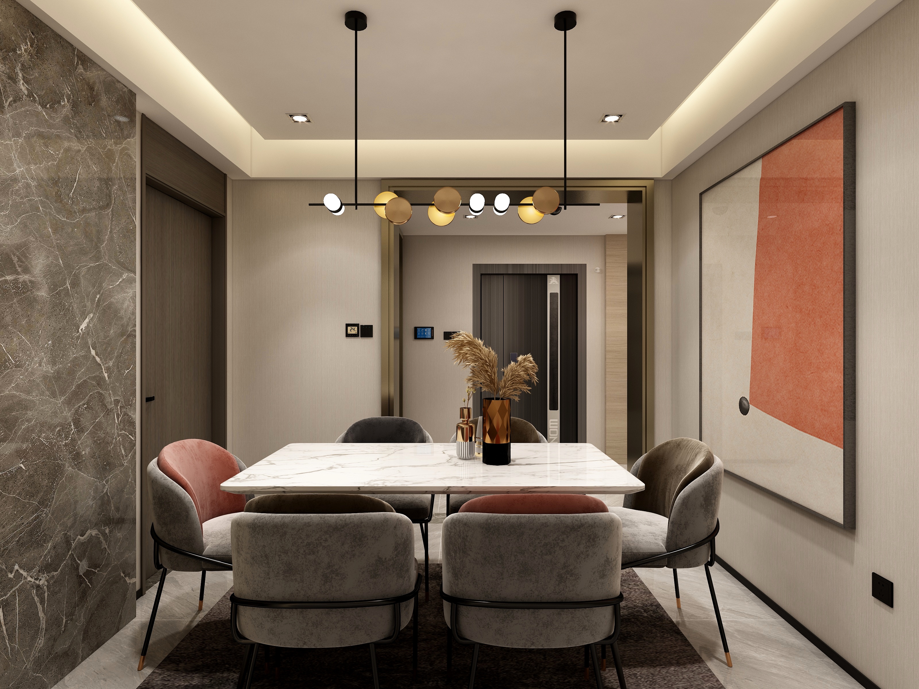 熬暖酱-65方龙湖两江新宸一居装修效果图