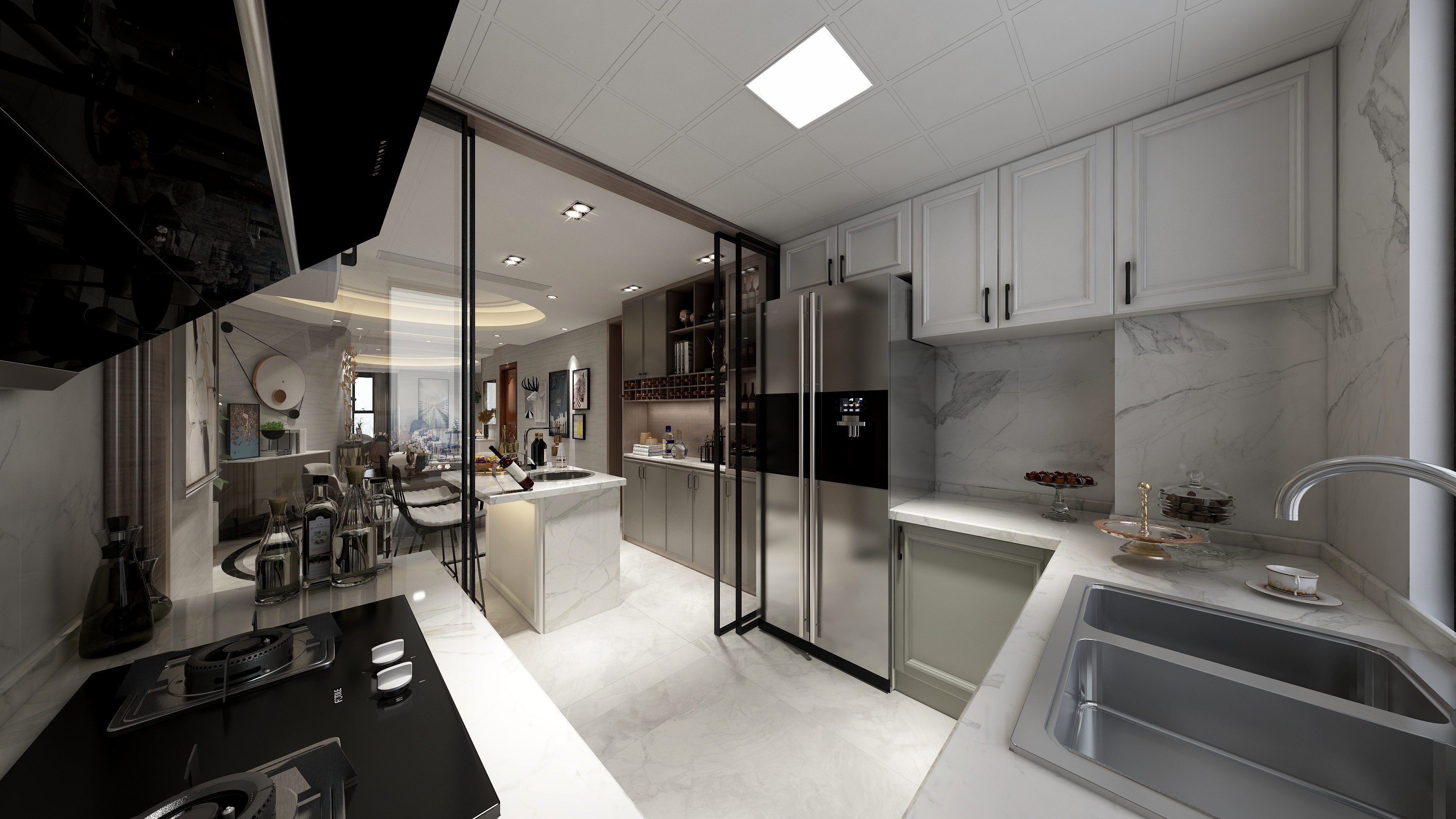 海宁美平方装饰Uk-长23601装修效果图