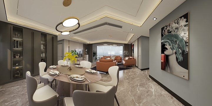 我很酷1-华都名晟-装修设计方案