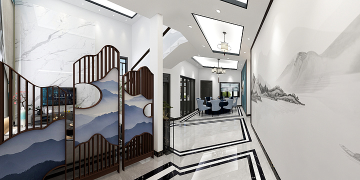 JX苏胜_design-自建别墅·王总-装修设计方案