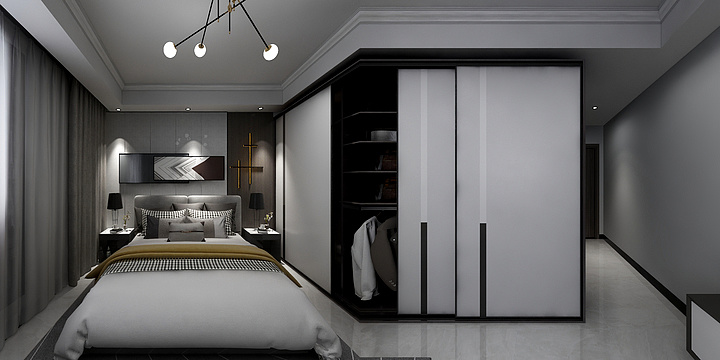 是你的吴先生吖_-蓝天中央公园7-3-3003-装修设计方案