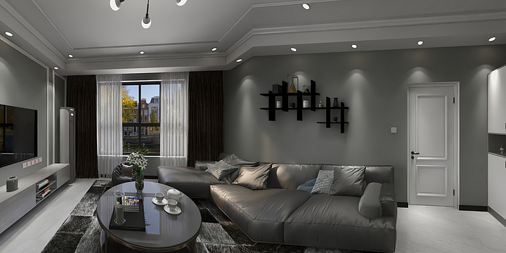 赧然的贼贼-明珠花园 3-3-402-装修设计方案