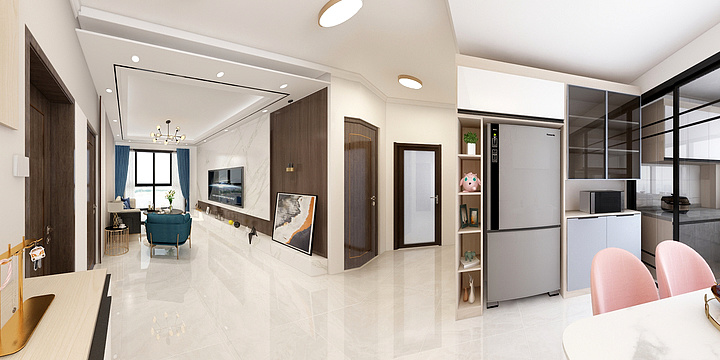 千年舟空间设计-御景城市花园二期0716-1722-装修设计方案