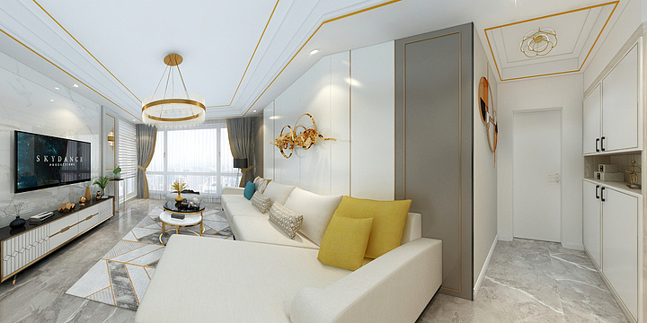 城啊-东湖雅居-现代轻奢-装修设计方案