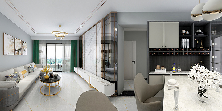 枫叶愁-高尔夫浅月居-叶小姐-装修设计方案