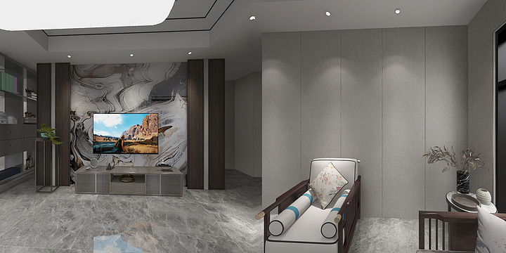 周紫薇-御泉山庄2801二层-装修设计方案