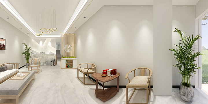 京广云艺装饰-壹品未来兿術館-装修设计方案