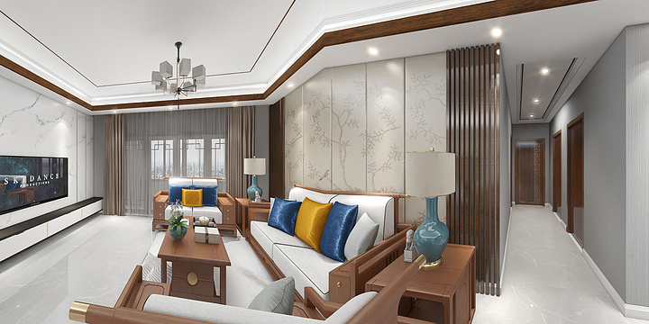 设计师黄志高-西城首府02户型-装修设计方案