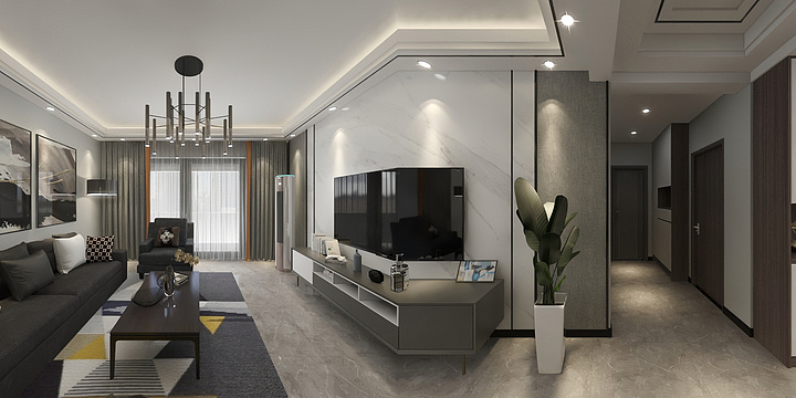 柳渊-盛世华府-装修设计方案