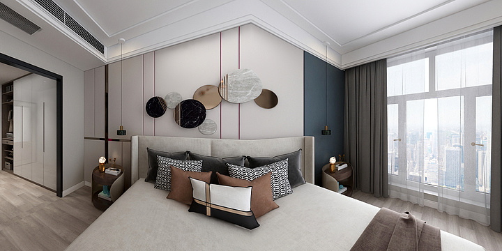 徐小胖设计-城广现代轻奢风-装修设计方案