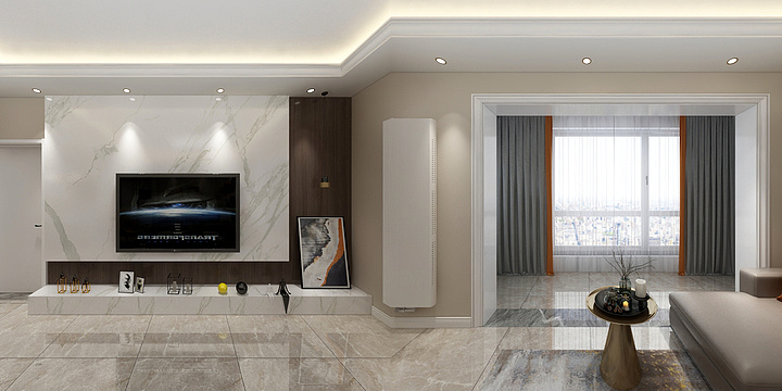 徐胜18211171087-三居现代轻奢-装修设计方案