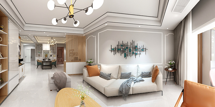 道庭歌-信达怡园-装修设计方案