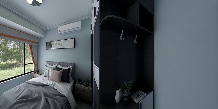 明月照高楼-水岸花山5-101-装修设计方案