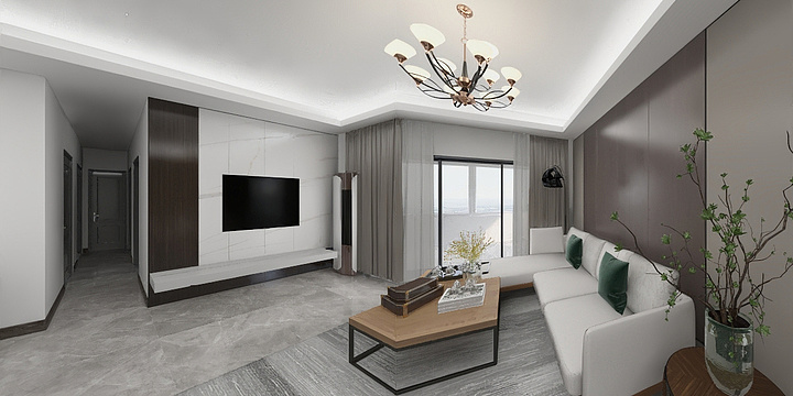 金色快车-古谷小镇A-701侯先生雅居户型-装修设计方案