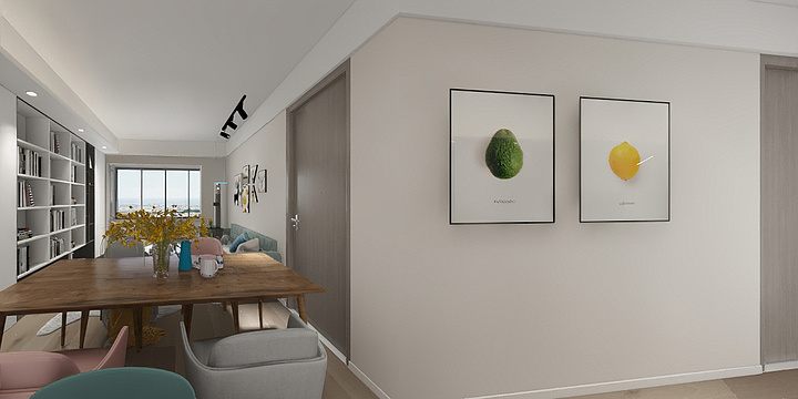 本家空间文化设计-中行宿舍楼1幢3单元-装修设计方案