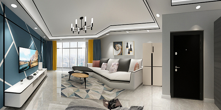 漫步者专业设计-何总--夏威夷-装修设计方案