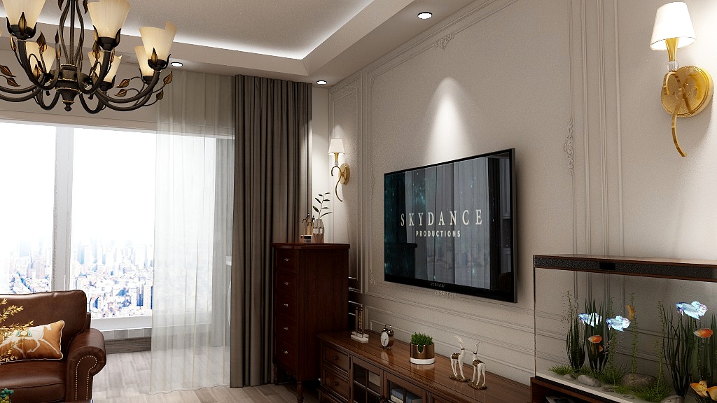 中国女孩i-金州依山郡邱老师-装修设计方案