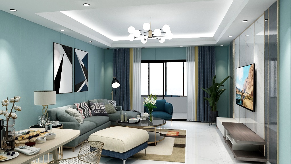 胡亚洲-原始布置图-装修设计方案