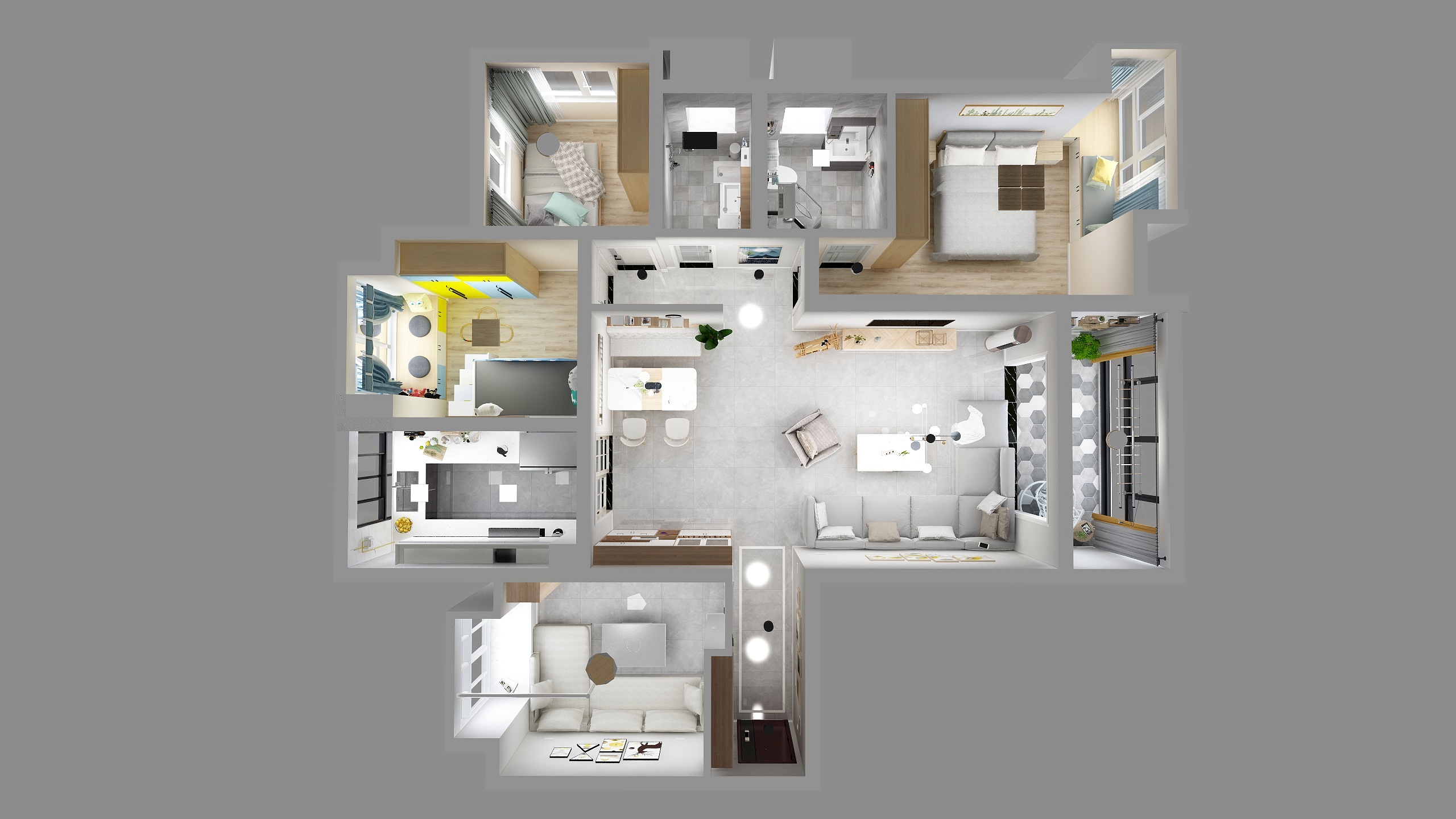 名饰嘉园装饰-飞洋1801-副本-装修设计方案