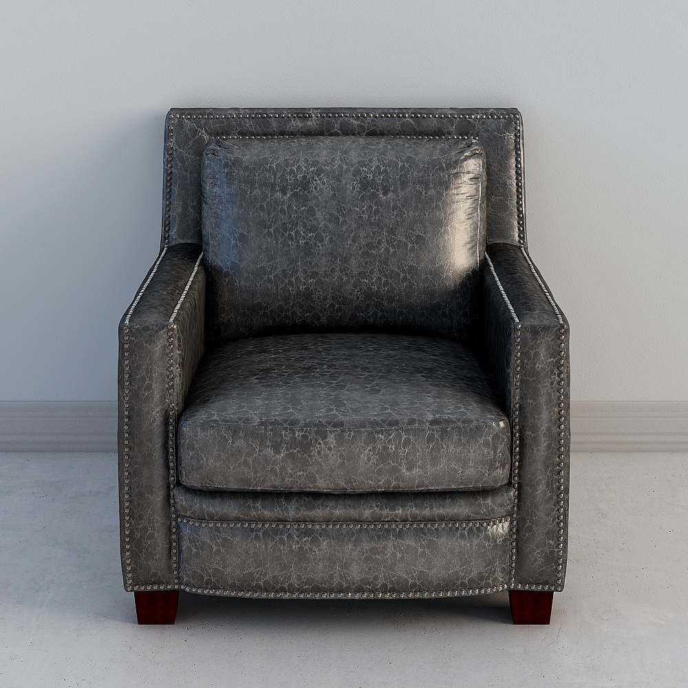 ST1303_单人沙发3D模型