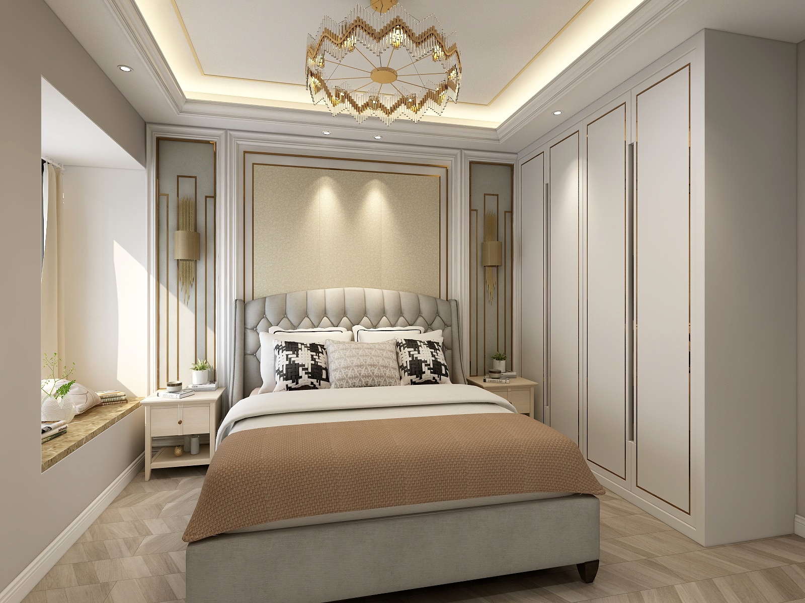 设计师于涛-轻奢风-装修设计方案