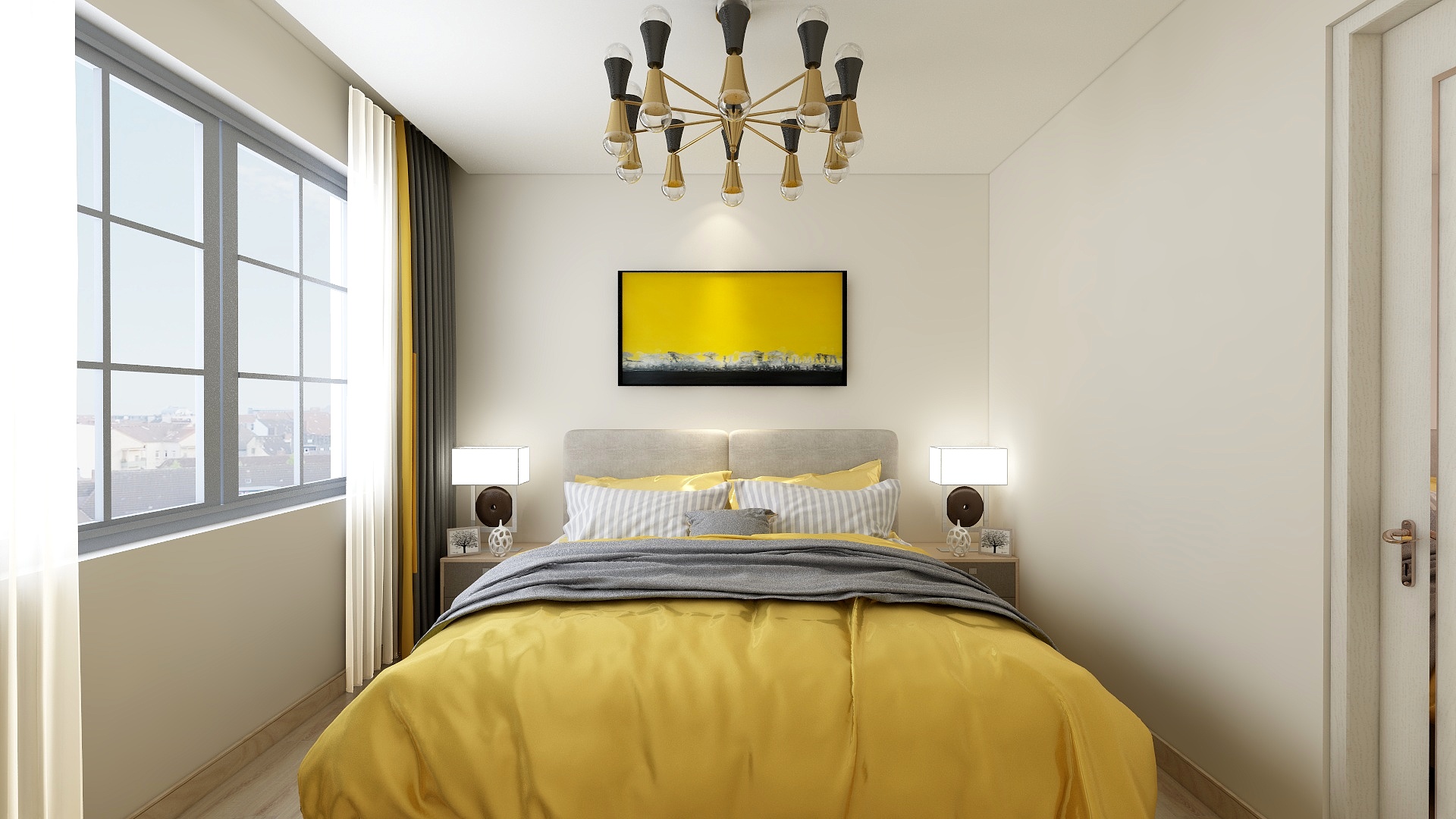 十沐宿设计工作室-现代简约轻奢港式装修效果图