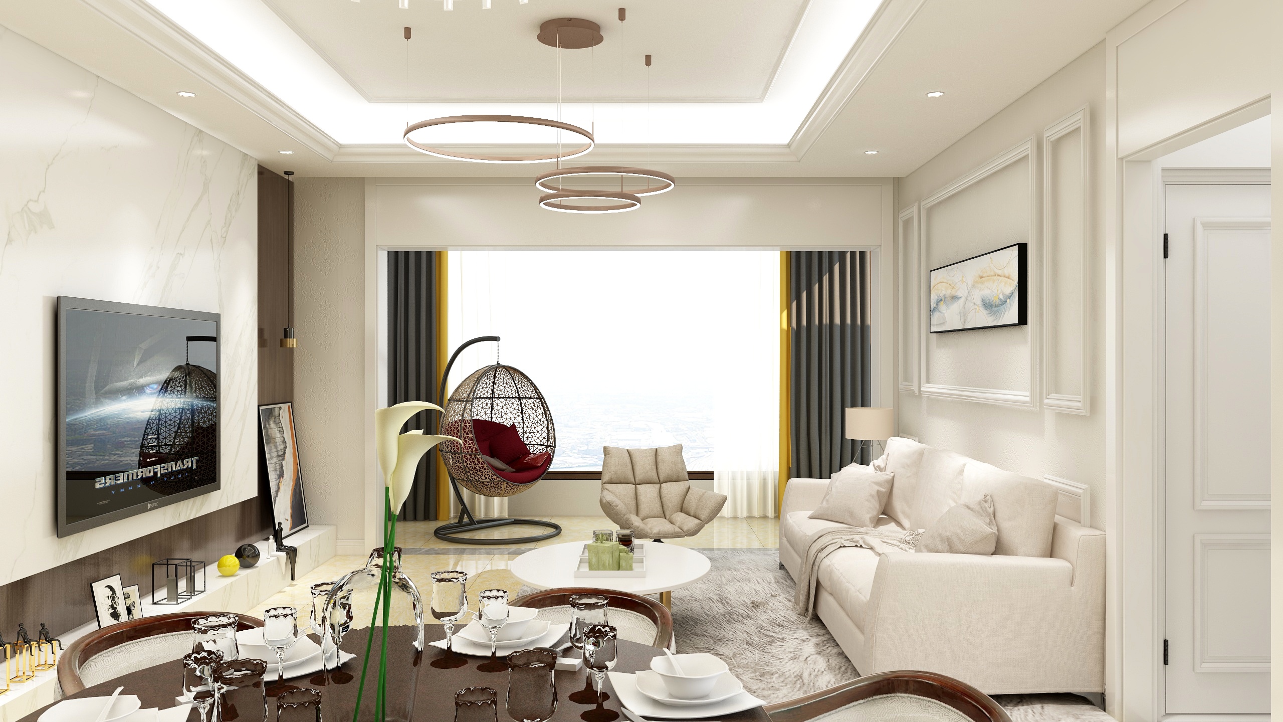 虞成豪-碧桂园三期4-204室施工图7.-装修设计方案