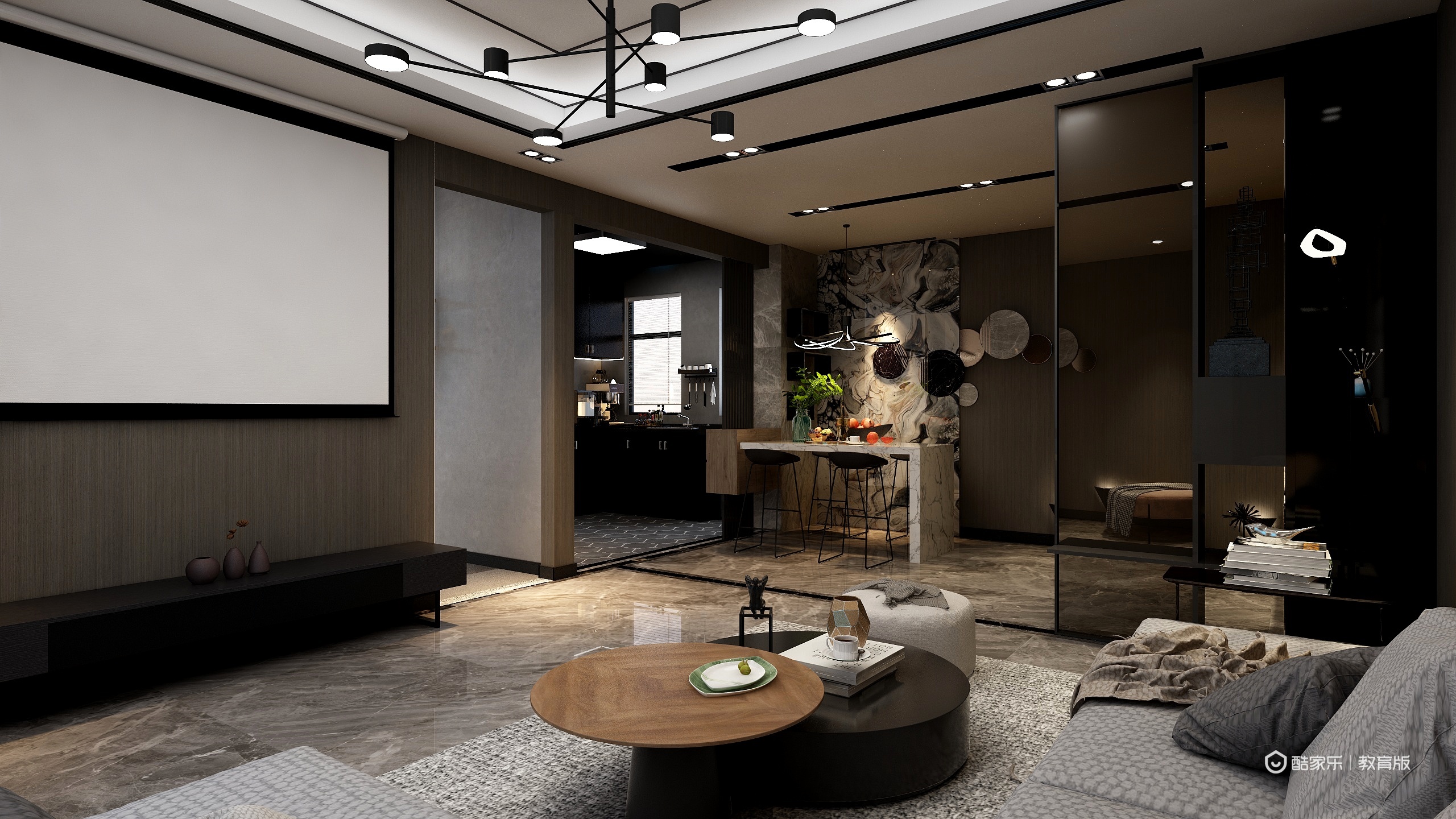 冯子浩-灰色轨迹-极简-装修设计方案