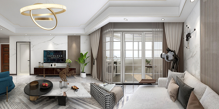 室内设计者66-崇德公馆-轻奢研发方案-装修设计方案