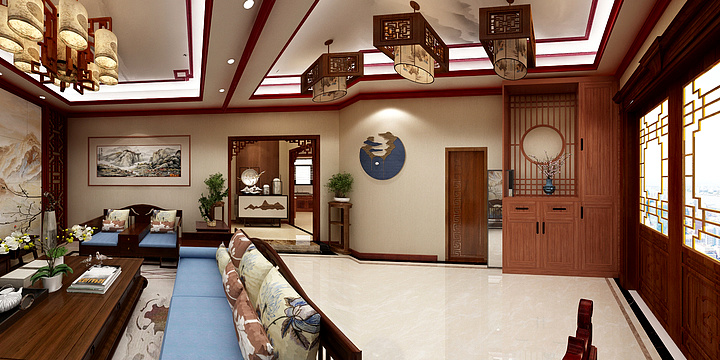 西格玛软装设计-稷山嘉禾庄园-装修设计方案