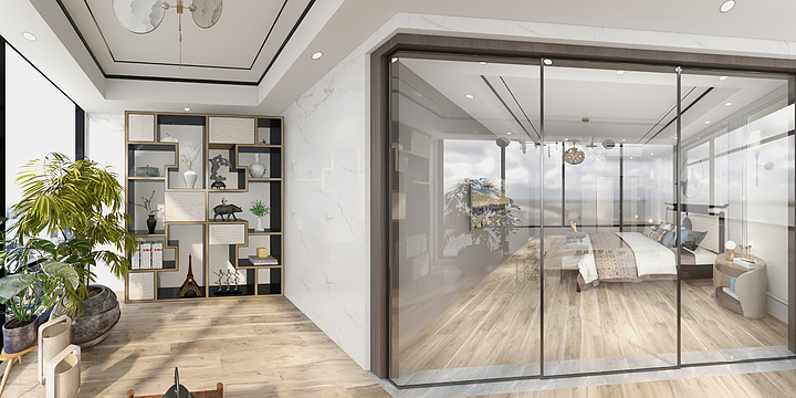 周紫薇-御泉山庄2801三层-装修设计方案