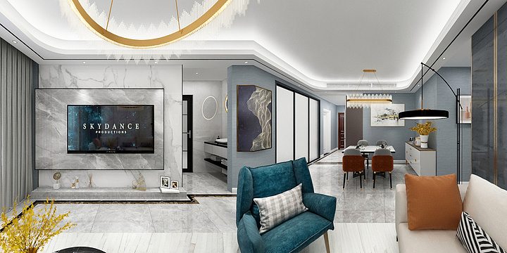 Jamesk-奥体沁园张先生--装修设计方案