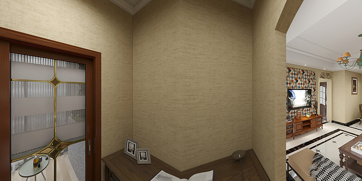 晨半未霜-美式乡村-装修设计方案