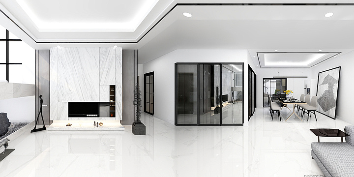 石林创意时代装饰工程有限公司-平面图-装修设计方案