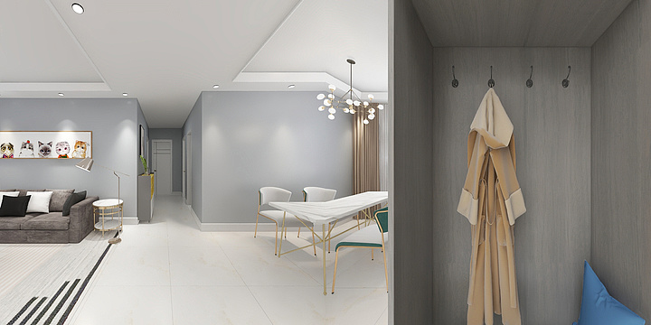 Anni设计师-港利上城国际-装修设计方案